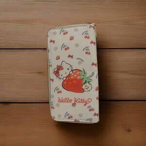 Sweet Style Wallet Hello Kitty Long Clutch Card Holder Wallet Full Zipper Sanrio